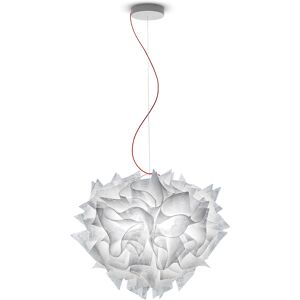 SLAMP lampe a suspension VELI SUSPENSION LARGE COUTURE (Couture, fil rouge - Opalflex®)