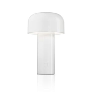 FLOS lampe de table sans fil rechargeable BELLHOP (Blanc - Polycarbonate)