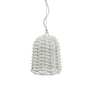 GERVASONI lampe a suspension SWEET 91 (Blanc brillant - PVC croise)