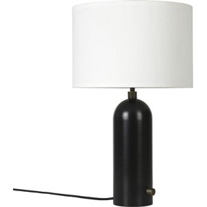 GUBI lampe de table GRAVITY SMALL (Noir - metal et Tissu blanc)