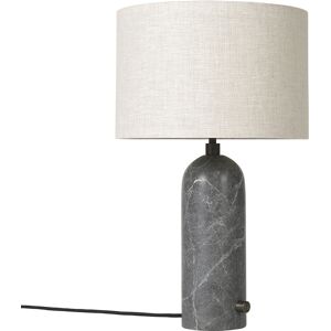 GUBI lampe de table GRAVITY SMALL (Gris - Marbre et Tissu Canvas)