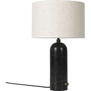 GUBI lampe de table GRAVITY SMALL (Noir - Marbre et Tissu Canvas)