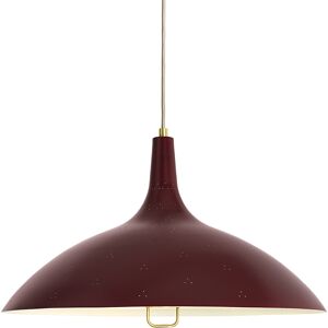 GUBI lampe a suspension 1965 (Bordeaux - Metal et verre)