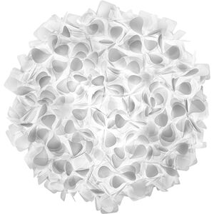 SLAMP lampe murale applique ou lampe de plafond plafonnier CLIZIA MAMA NON MAMA WHITE (Large - Cristalflex®)