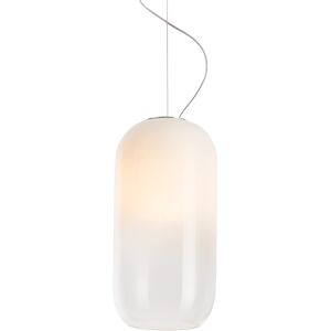 ARTEMIDE lampe a suspension GOPLE LAMP RWB (RWG - Aluminium et verre souffle)