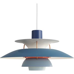 LOUIS POULSEN lampe a suspension PH 5 (Nuances de bleu - Aluminium)