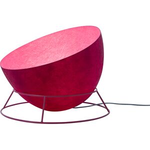 IN-ES.ARTDESIGN lampadaire H2O F NEBULITE (Magenta - acier et Nebulite)