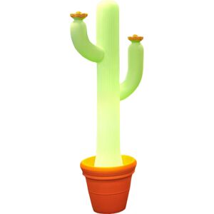 SLIDE lampadaire CACTUS (Vert, vase et fleurs de votre choix - Polyethylene)