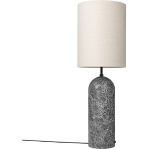 GUBI lampadaire GRAVITY XL HIGH (Gris - Marbre et Tissu Canvas)