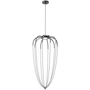 AXO LIGHT lampe a suspension ALYSOID Ø 51,5 cm PETITE (Nickel noir poli - Aluminium)