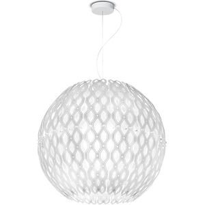 SLAMP lampe a suspension CHARLOTTE GLOBE (White - Cristalflex® / Lentiflex®)