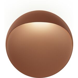 LOUIS POULSEN lampe murale applique pour exterieur FLINDT Ø 40 cm (Corten 3000K - aluminium moule sous pression)