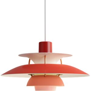 LOUIS POULSEN lampe a suspension PH 5 MINI (Nuances de tons rouge - Aluminium)