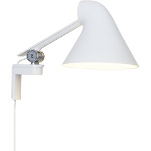 LOUIS POULSEN lampe murale applique NJP avec bras court (blanc 2700K - Aluminium)