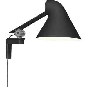 LOUIS POULSEN lampe murale applique NJP avec bras court (noir 2700K - Aluminium)