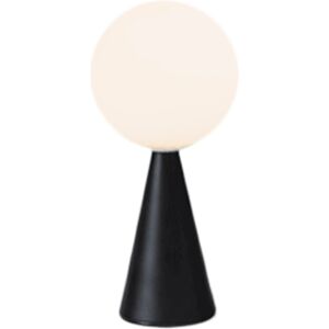 FONTANA ARTE lampe de table BILIA MINI LED (Noir - Verre souffle satine et metallo)