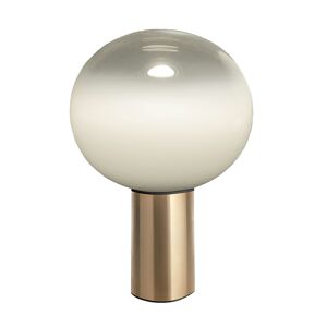 ARTEMIDE lampe de table LAGUNA a LED (Ø 26 cm Laiton - Verre souffle, aluminium)