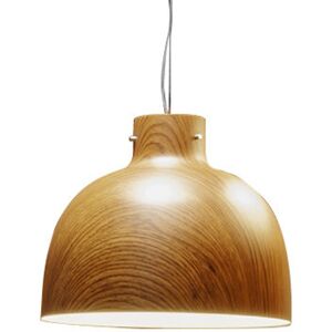 KARTELL lampe a suspension BELLISSIMA (Finition bois - Technopolymere thermoplastique colore dans la masse)