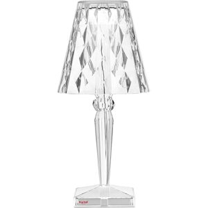 KARTELL lampe de table BIG BATTERY avec batterie dimmable (Cristal - PMMA)