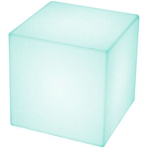 SLIDE lampadaire CUBO 40 (LED RGB pour espaces exterieurs - Polyethylene)