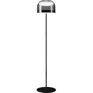 FONTANA ARTE lampadaire EQUATORE SMALL (Noir brillant - verre et metal)