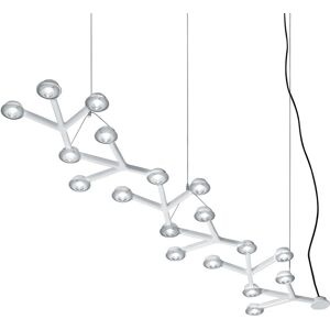 ARTEMIDE lampe a suspension LED NET LINE (125 cm - Aluminium, methacrylate)