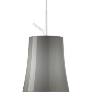 FOSCARINI lampe a suspension BIRDIE GRAND (Gris - polycarbonate, metal verni)