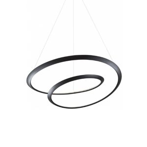 NEMO lampe a suspension KEPLER MINOR (Uplight / Noir 3000K - Aluminium verni)