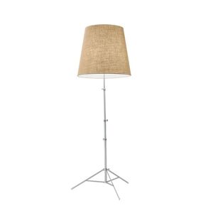 PALLUCCO lampadaire BABY GILDA (Naturel - Jute et metal nickele)