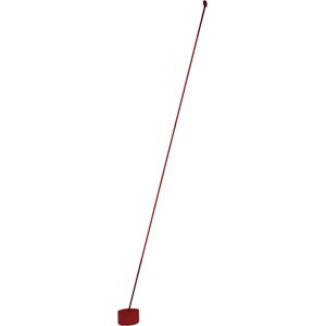 MARTINELLI LUCE lampadaire ELASTICA (Rouge - Tissu elastique)