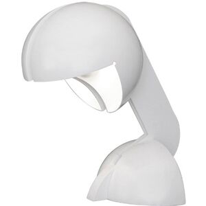 MARTINELLI LUCE lampe de table RUSPA (Blanc - Aluminium verni)