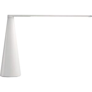 MARTINELLI LUCE lampe de table ELICA (White H 38 cm - Aluminium verni)