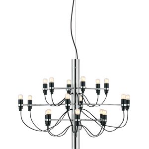 FLOS lampe a suspension 2097/18 (Chrome avec ampoules givre - Acier)