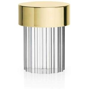 FLOS lampe de table LAST ORDER (Brass / Fluted - Verre, metal et polycarbonate)