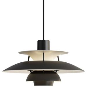 LOUIS POULSEN lampe a suspension PH 5 MINI MONOCHROME (Noir - Aluminium)