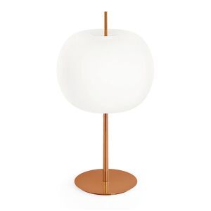 KDLN KUNDALINI lampe de table KUSHI XL (Cuivre - Verre soufle et ceramique)