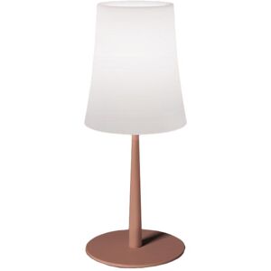 FOSCARINI lampe de table BIRDIE EASY (Rouge brique - Polycarbonate et metal)