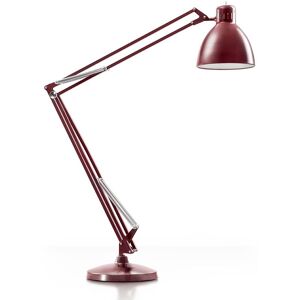 LEUCOS lampadaire THE GREAT JJ (Rouge amarante opaque - Aluminium)