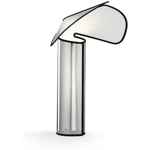 FLOS lampe de table CHIARA (Aluminium avec bord anthracite - Metal et gomme)