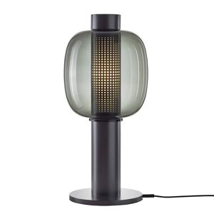 BROKIS lampadaire BONBORI LARGE PC1165 (Gris fume, base gris - Verre et metal verni)