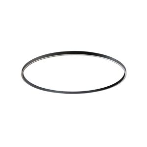 NEMO STUDIO lampe a suspension ZIRKOL HOME CIRCLE 1 m UP-DOWNLIGHT (noir 4000K - Aluminium verni)