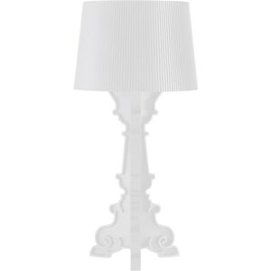 KARTELL lampe de table BOURGIE MAT (Blanc - Polycarbonate 2.0 a partir de matiere premiere renouvelable soft touch)