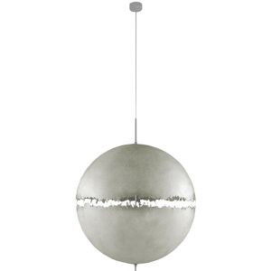 CATELLANI & SMITH lampe a suspension POSTKRISI 66 (Base naturelle, tige et nickel - Fibre de verre et metal)