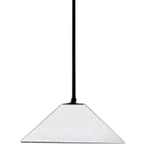 ARTEMIDE lampe a suspension AGGREGATO (Cône blanc Ø 38 cm - Technopolymeres et methacrylate)