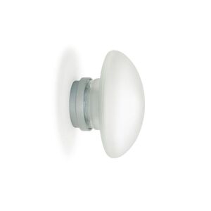 FONTANA ARTE lampe murale applique ou lampe de plafond plafonnier SILLABA (ø 11,2 x 7 cm - Verre opaque resistant a la chaleur)