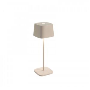 ZAFFERANO lampe de table OFELIA PRO (Sable - Aluminium peint et polycarbonate)