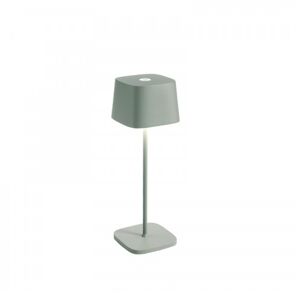 ZAFFERANO lampe de table OFELIA PRO (Sauge - Aluminium peint et polycarbonate)