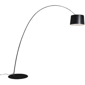 FOSCARINI lampadaire TWIGGY ELLE MYLIGHT TUNABLE WHITE (Noir - Fibre de verre laquee, PMMA, polycarbonate, metal peint et aluminium)