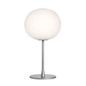 FLOS lampe de table GLO-BALL T (Argent - Verre opale blanc et acier)
