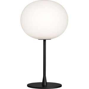 FLOS lampe de table GLO-BALL T (Noir mat - Verre opale blanc et acier)